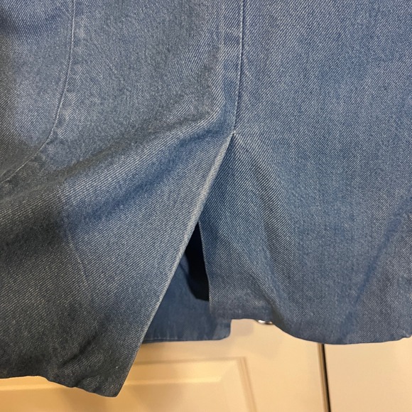 Sundance Oaklee Denim Double Breasted Blazer Jacket, Women's Size S - Picture 6 of 14